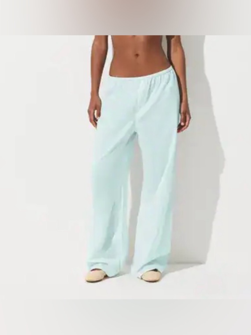 ☃️SKIMS Voile Oversized Pant | Frost | 4X | NWT